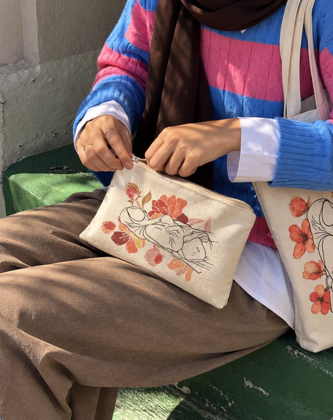 Pochette Florale