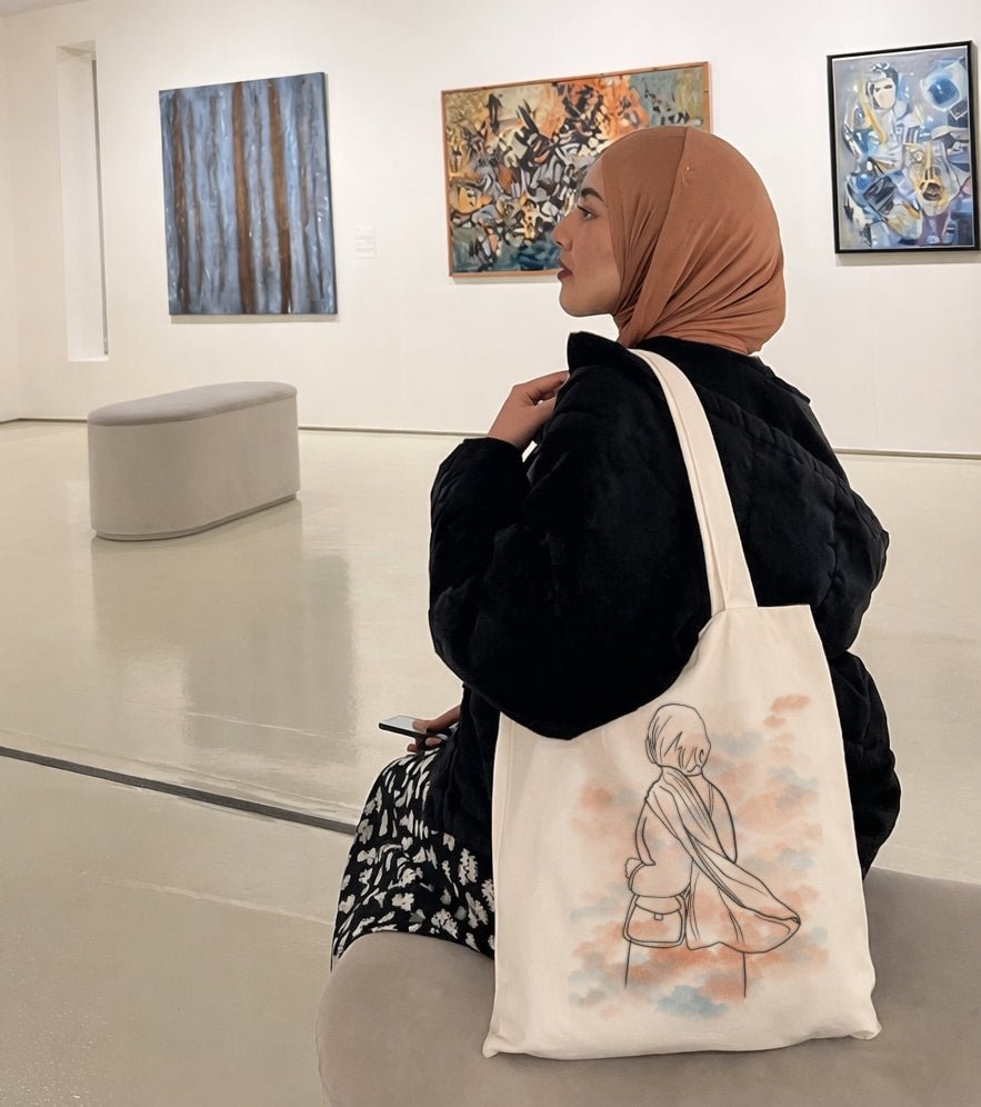 Duo tote bag pochette – BE YOU - Seni'Stuff