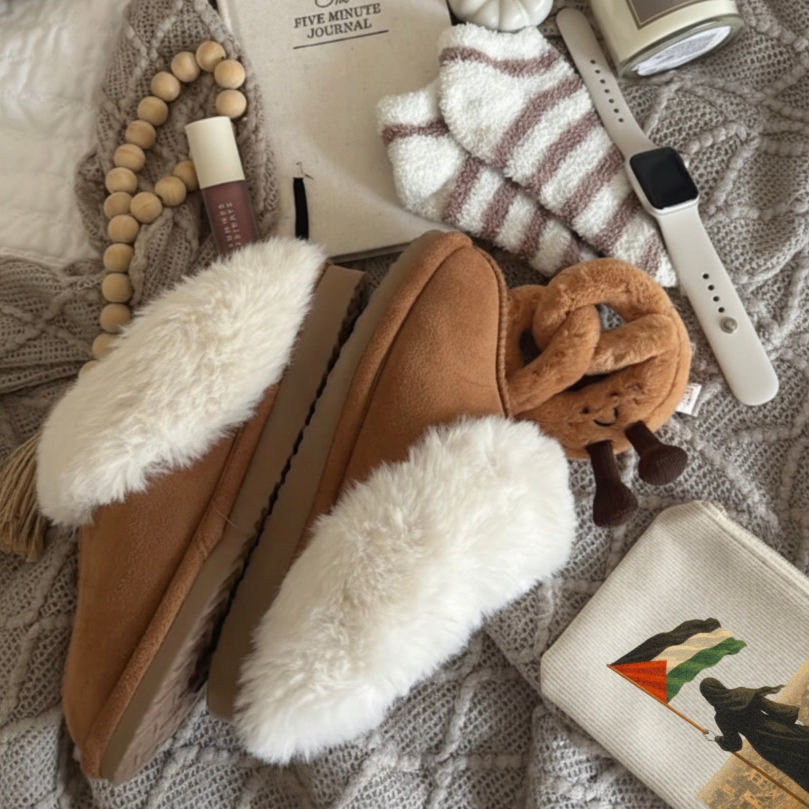 Pochette coton écru palestine – Résilience - Seni'Stuff