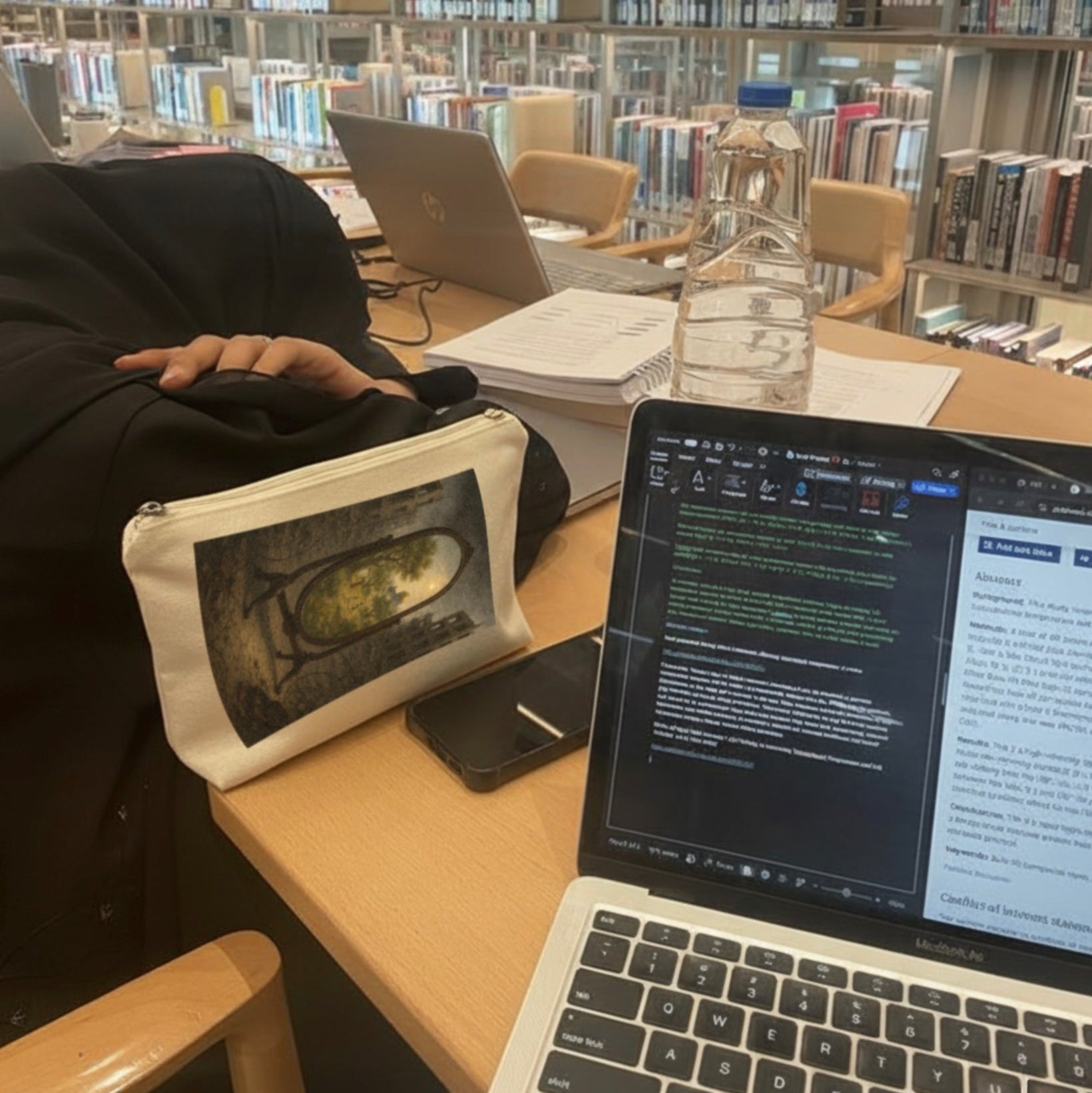 Pochette coton écru palestine – L'Espoir - Seni'Stuff