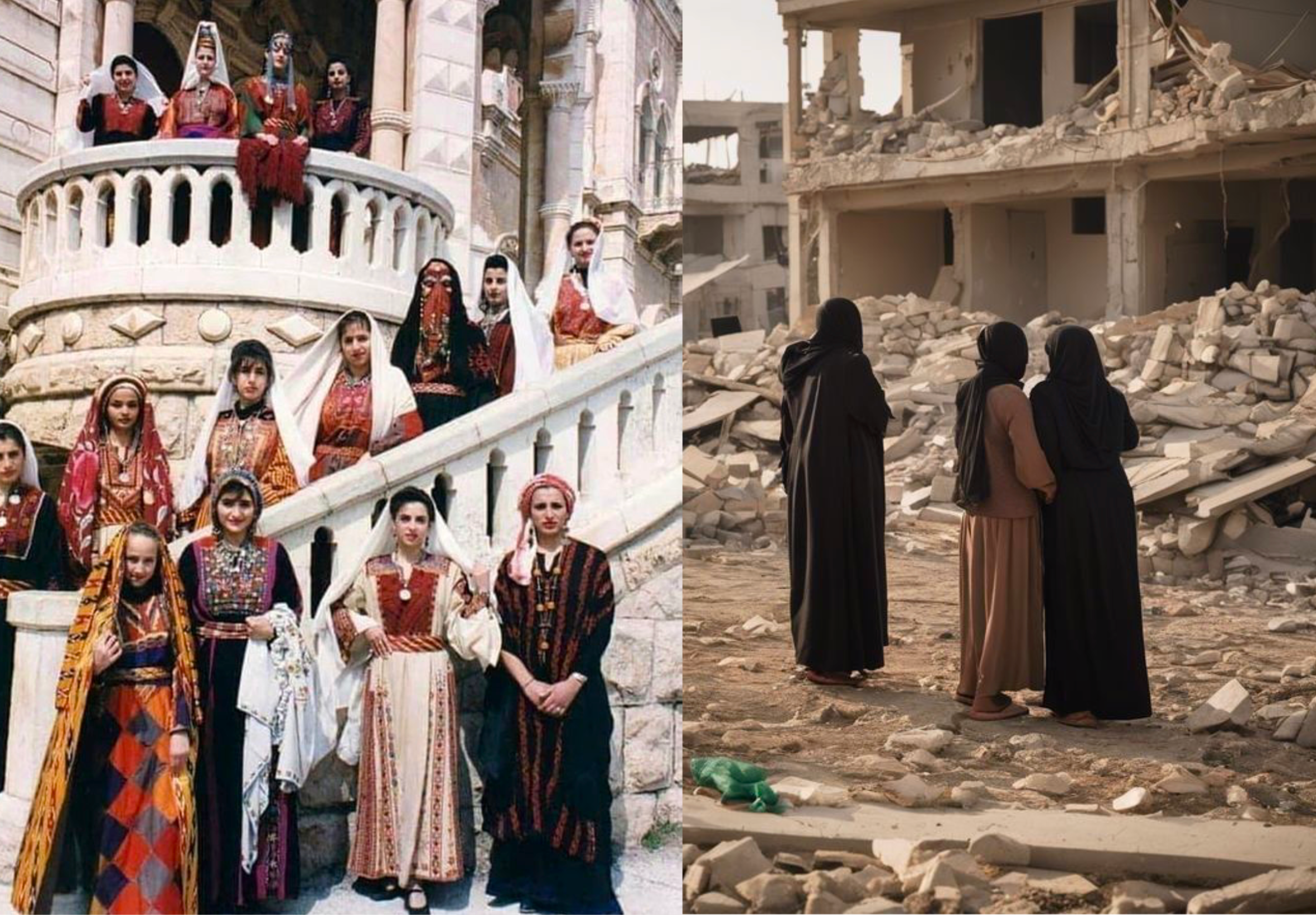 Découvrez l'inspiration derrière la collection Min Al Nahr en représentation du peuple Palestinien, de la lutte des femmes et la partie des fonds reversé à l'association MATW project 